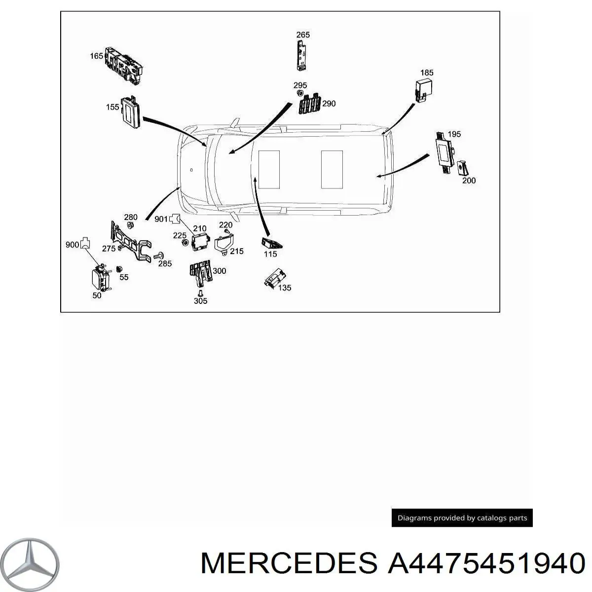 A4475451940 Mercedes 