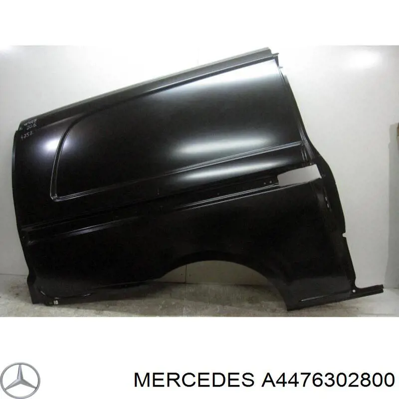 Бічна частина задні праві Mercedes A4476302800 ціна, від 421.25 USD