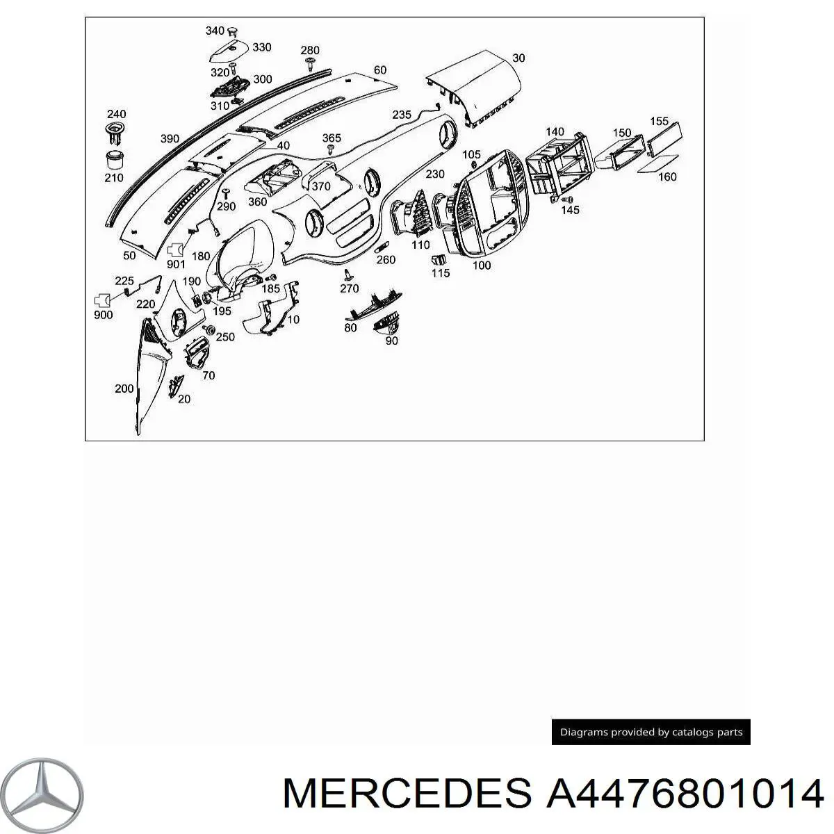 A4476801014 Mercedes 