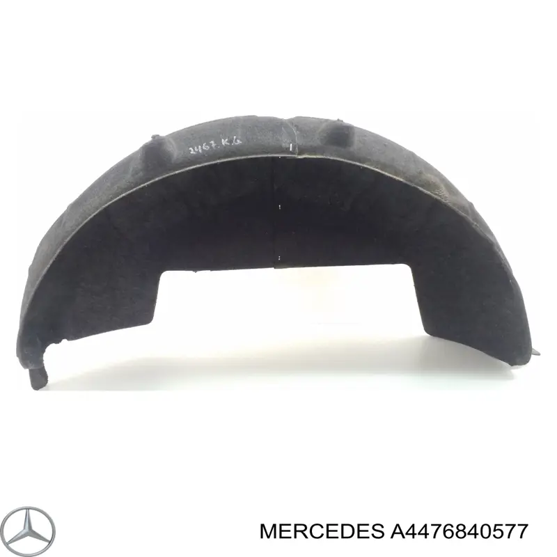 Підкрилок заднього крила, лівий Mercedes A4476840577 ціна, від 49.01 USD
