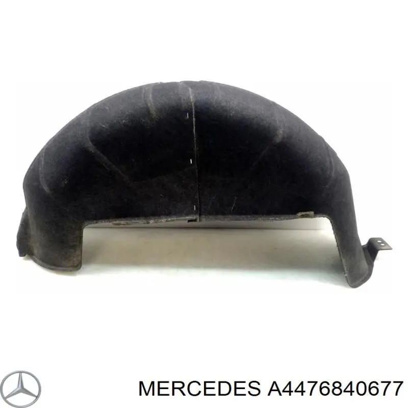 Підкрилок заднього крила, правий Mercedes A4476840677 ціна, від 95.02 USD