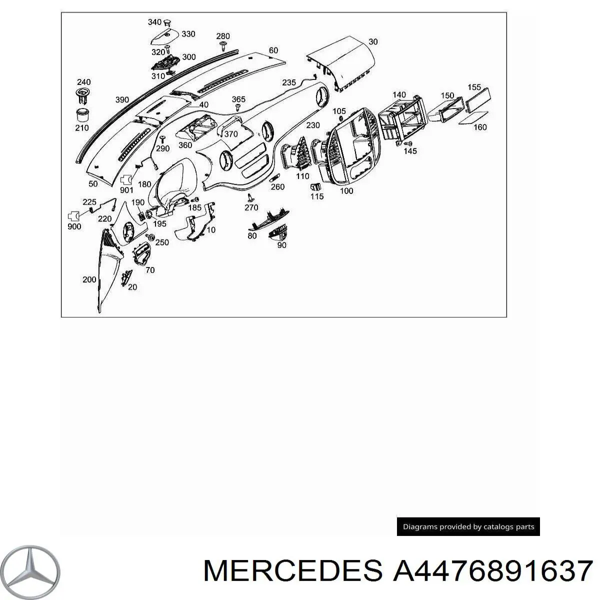 A4476891637 Mercedes 
