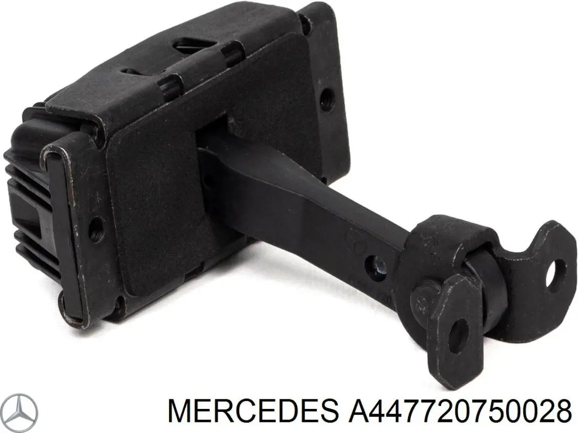 Купити A447720750028 Mercedes Обмежувач відкриття дверей, передній
