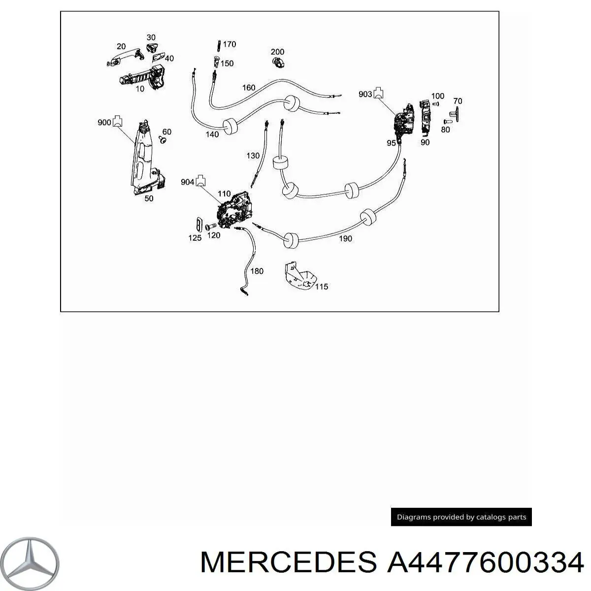  Mercedes A4477600334 ціна, від 25.34 USD