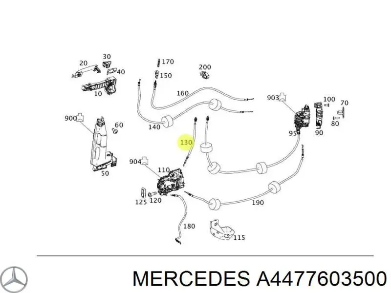 Купити A4477603500 Mercedes 