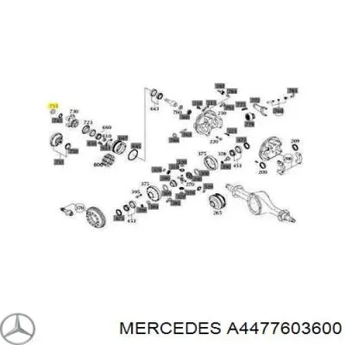 A4477603600 Mercedes 