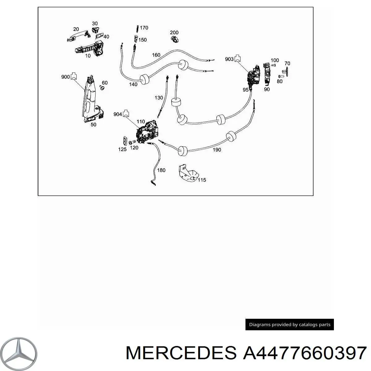  Mercedes A4477660397 ціна, від 2.39 USD