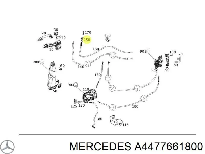 Купити A4477661800 Mercedes 