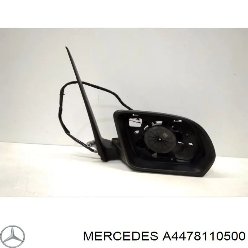 A4478110500 Mercedes Корпус дзеркала заднього виду, правий