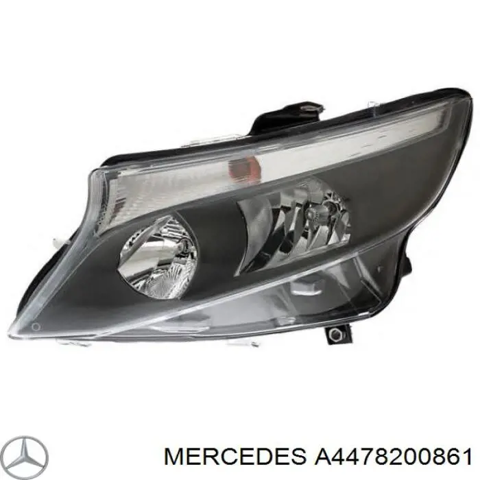 A4478200861 Mercedes Фара дальнього світла в зборі