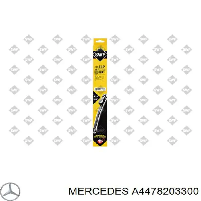 Задня щітка A4478203300 Mercedes