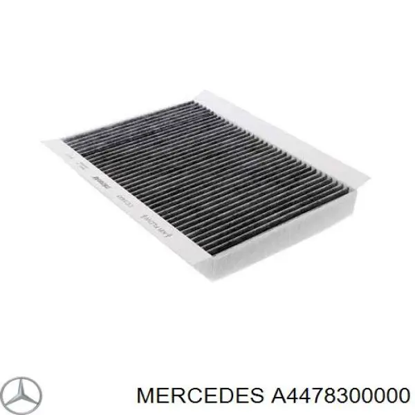 Фільтр повітряний обігрівача Mercedes A4478300000 ціна, від 25.38 USD