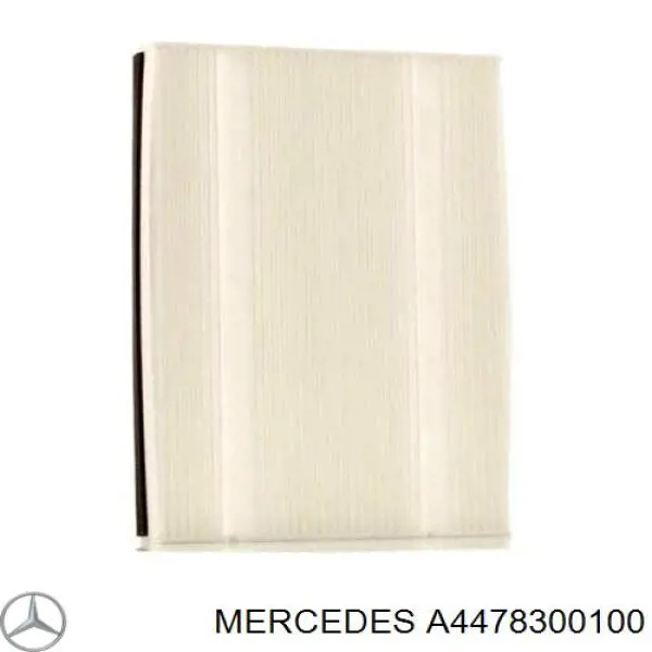 Фільтр повітряний обігрівача Mercedes A4478300100 ціна, від 18.56 USD