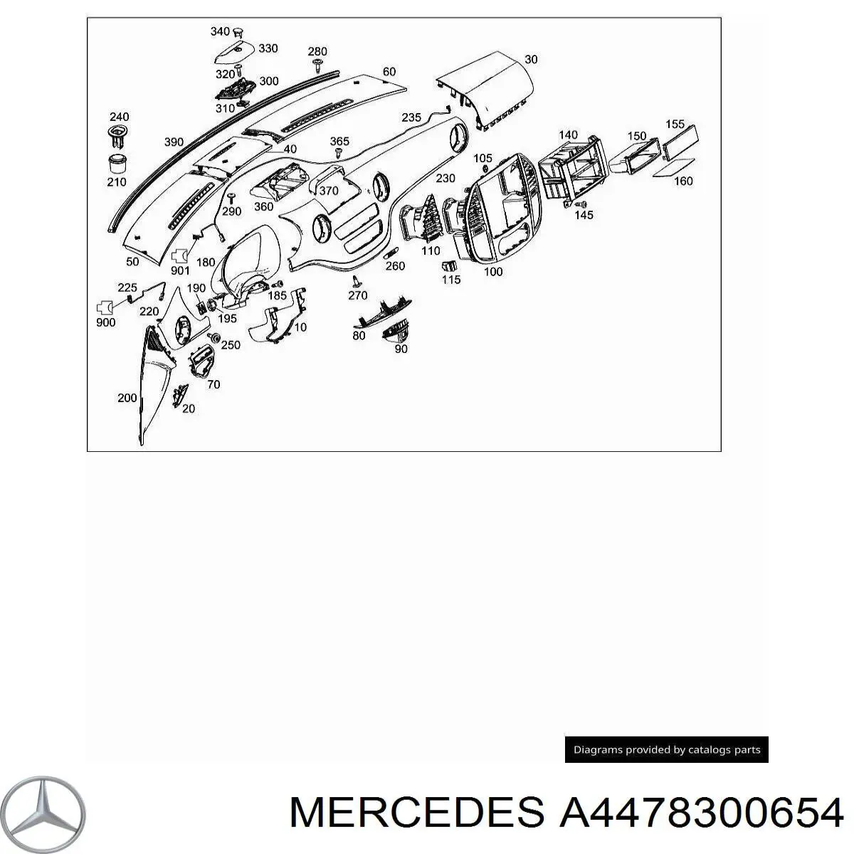 A4478300654 Mercedes 