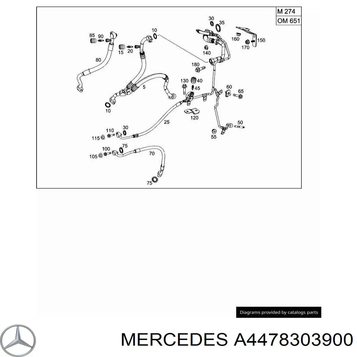 A4478303900 Mercedes 