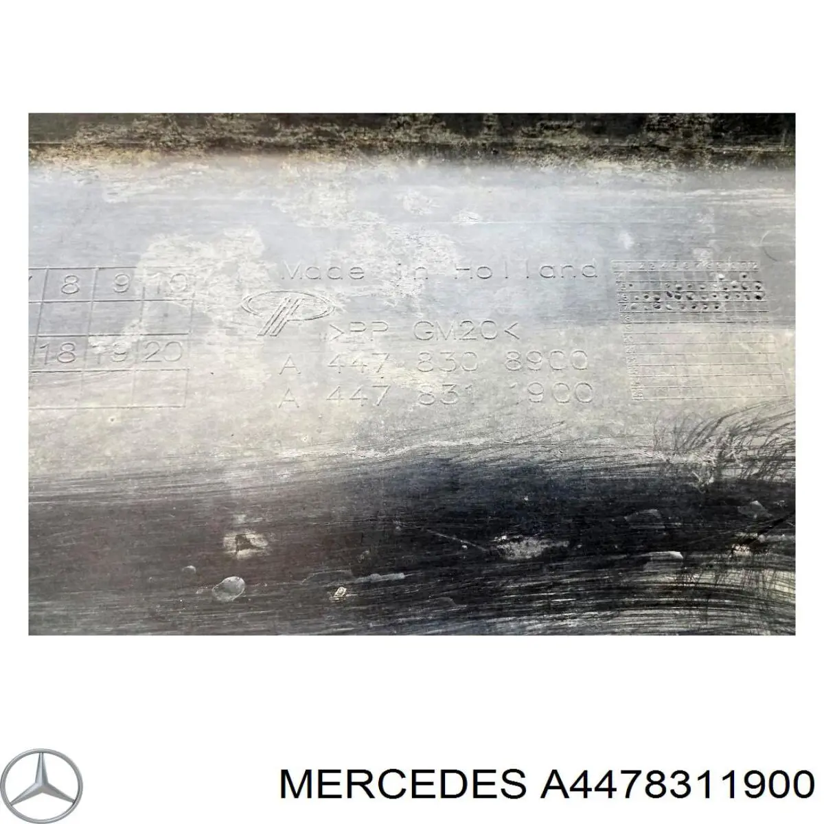  Mercedes A4478311900 ціна, від 50.68 USD