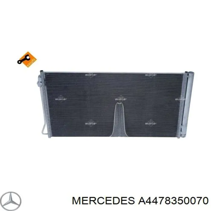 A4478350070 Mercedes Конденсатор
