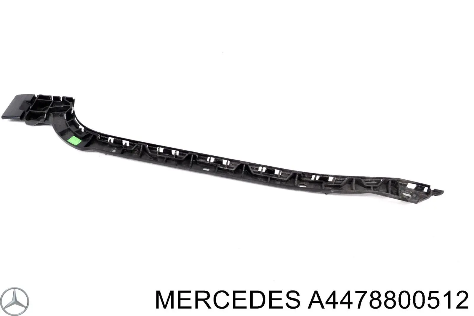 A4478800512 Mercedes Напрямна заднього бампера, права