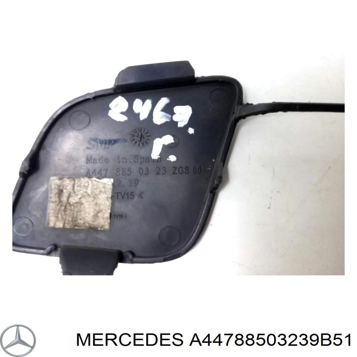 Купити A44788503239B51 Mercedes Заглушки буксирувального гака
