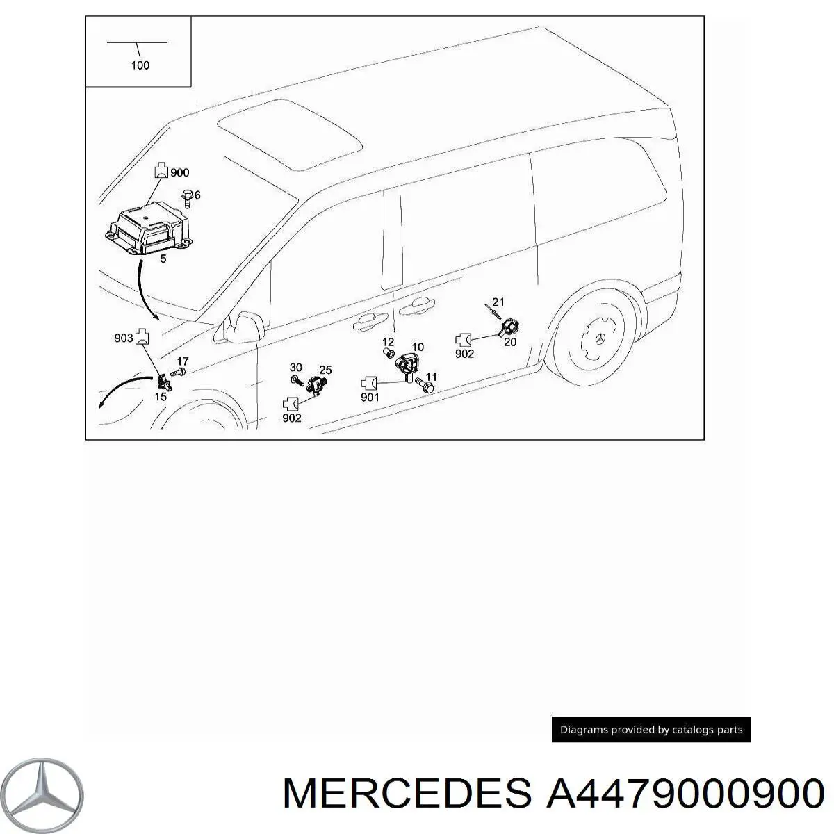 A4479000900 Mercedes 