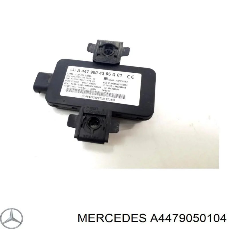 Кабель маси акумулятора (АКБ) A4475460400 Mercedes