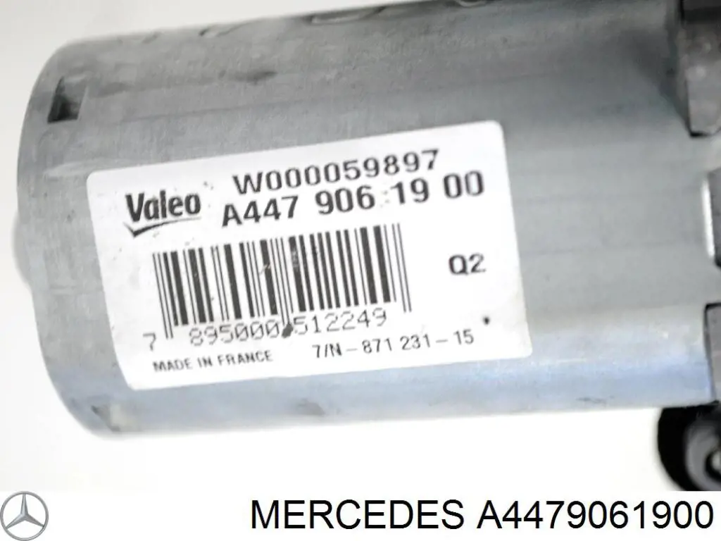 Купити A4479061900 Mercedes Двигун склоочисника заднього скла