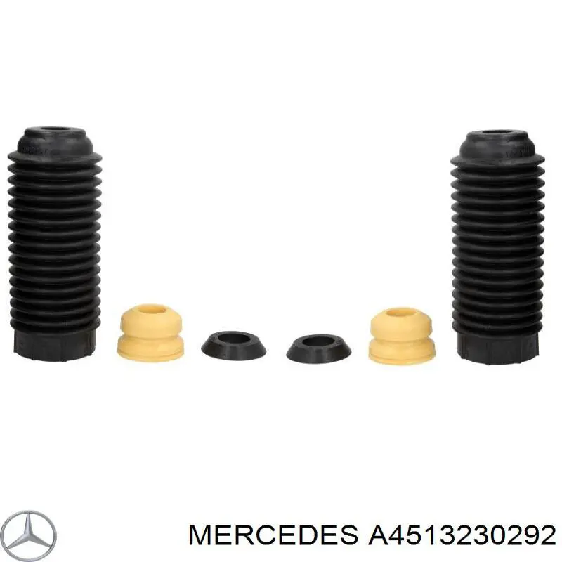 Буфер-відбійник амортизатора переднього Mercedes A4513230292 ціна, від 11.79 USD