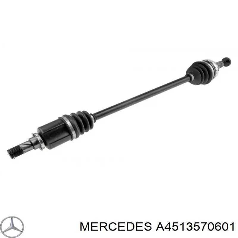 Піввісь задня, права Mercedes A4513570601 ціна, від 83.55 USD