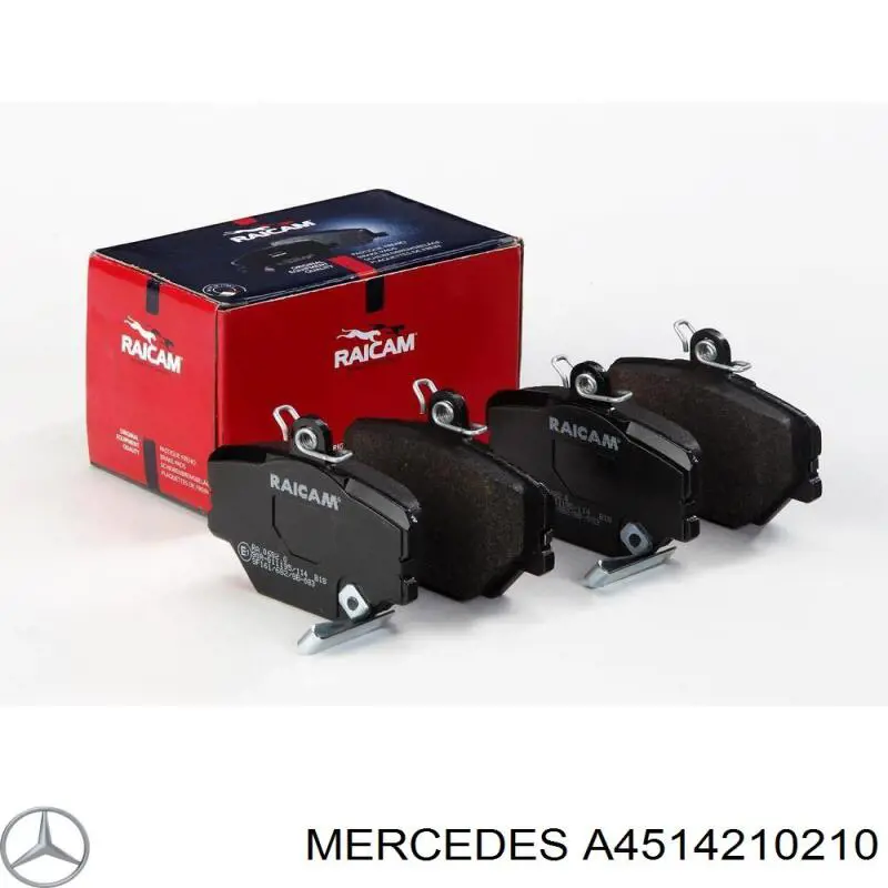 Гальмівні колодки Mercedes A4514210210 ціна, від 18.80 USD