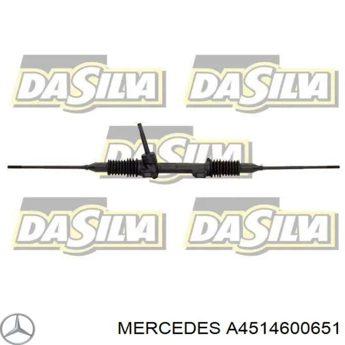 A4514600651 Mercedes Рейковий рульовий механізм
