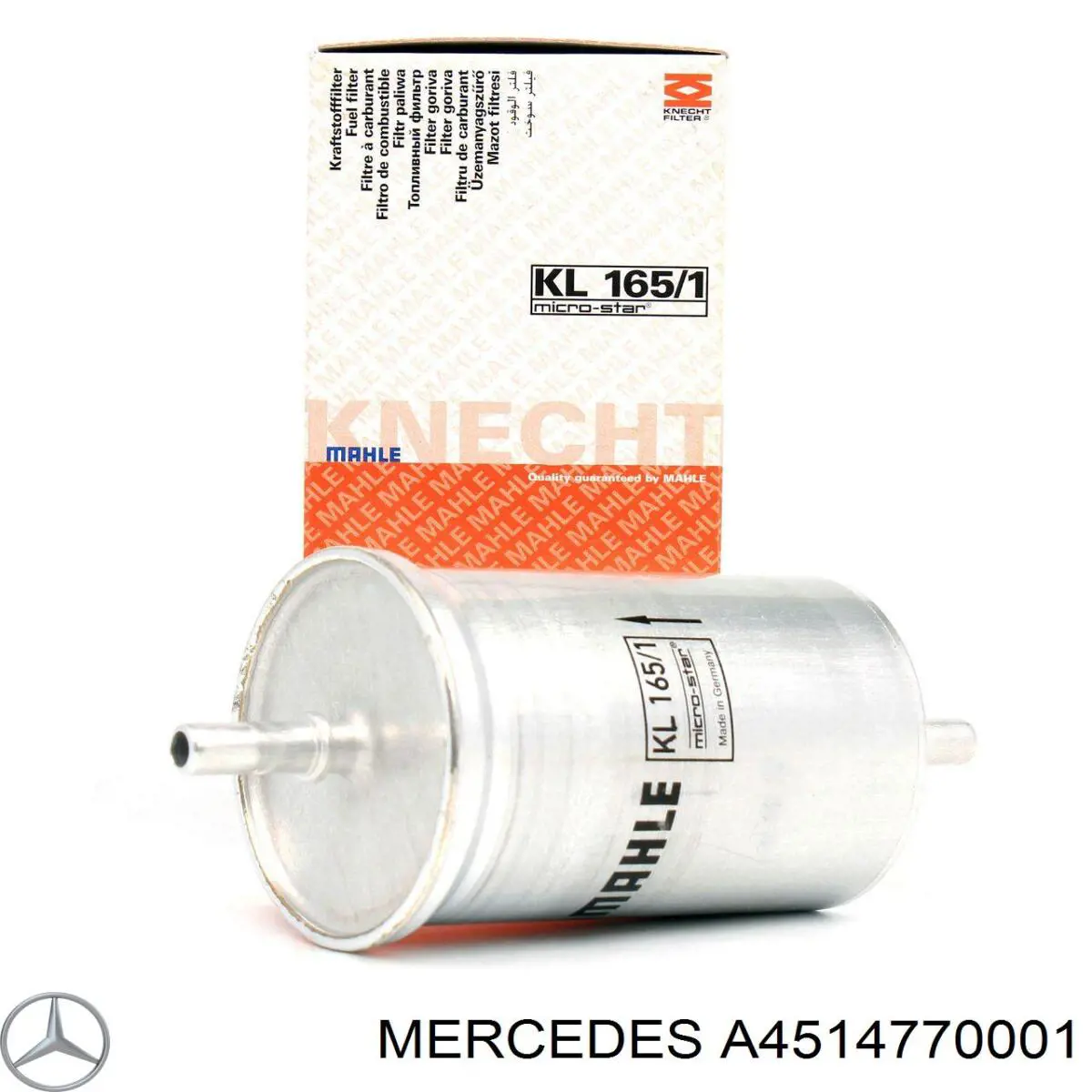 Купити A4514770001 Mercedes Фільтр-відстійник палива грубої очистки