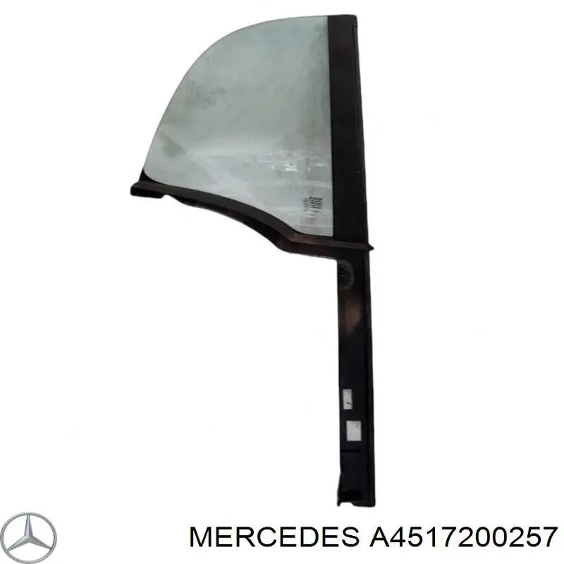 A4517250400 Mercedes Скло кузова/багажного відсіку, праве