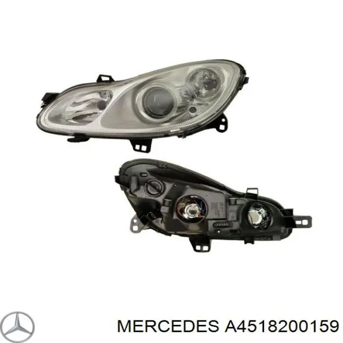 Купити A4518200159 Mercedes Фара