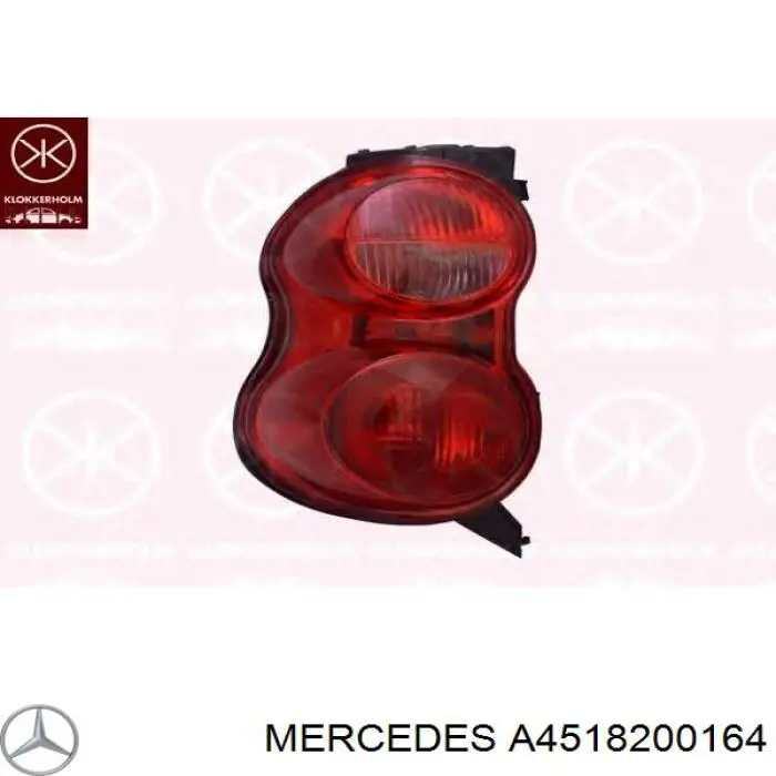 A4518200164 Mercedes Задня ліва фара