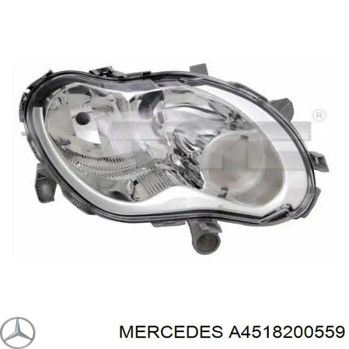 A4518200559 Mercedes Фара дальнього світла в зборі