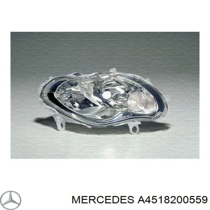 Фари Mercedes A4518200559 ціна, від 446.59 USD