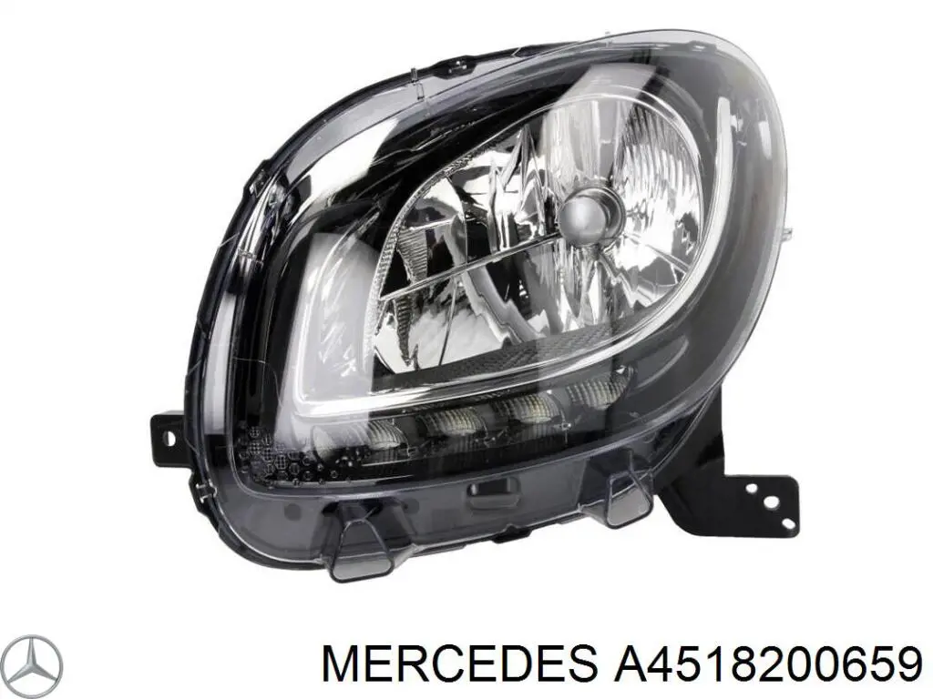 Фара правая Mercedes A4518200659 ціна, від  USD
