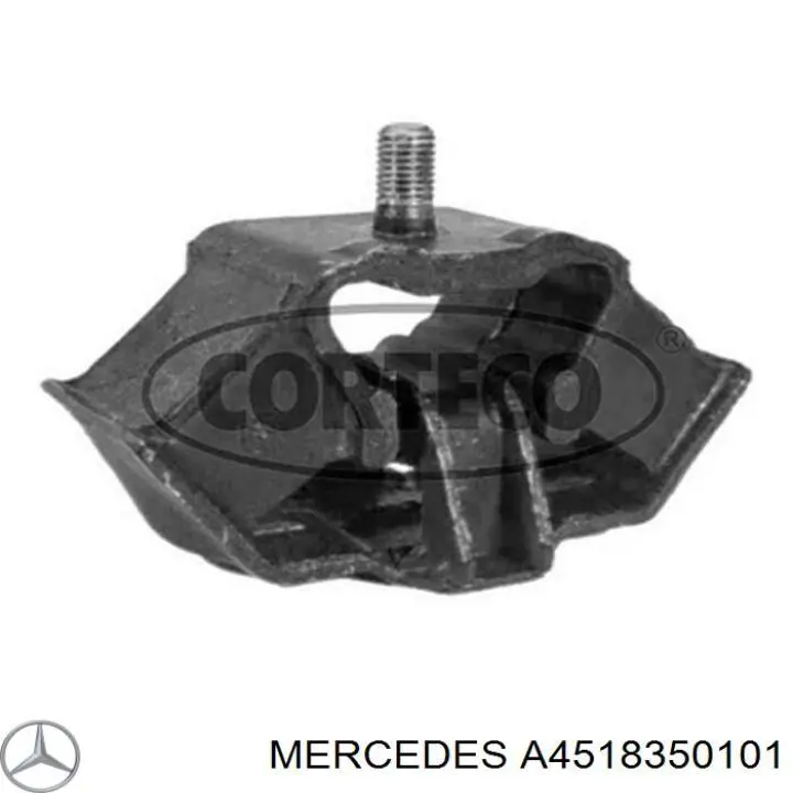 A4518350101 Mercedes Радіатор опалювача салону