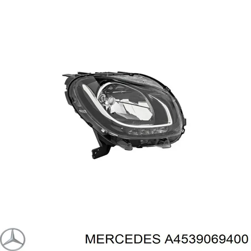 Купити A4539069400 Mercedes Права блок фара