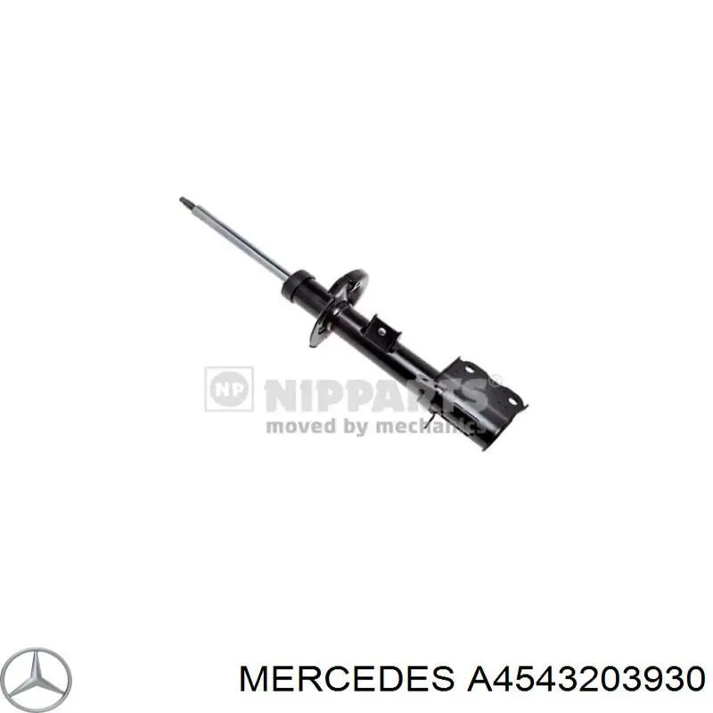 Амортизатора передній лівий A4543200330 Mercedes