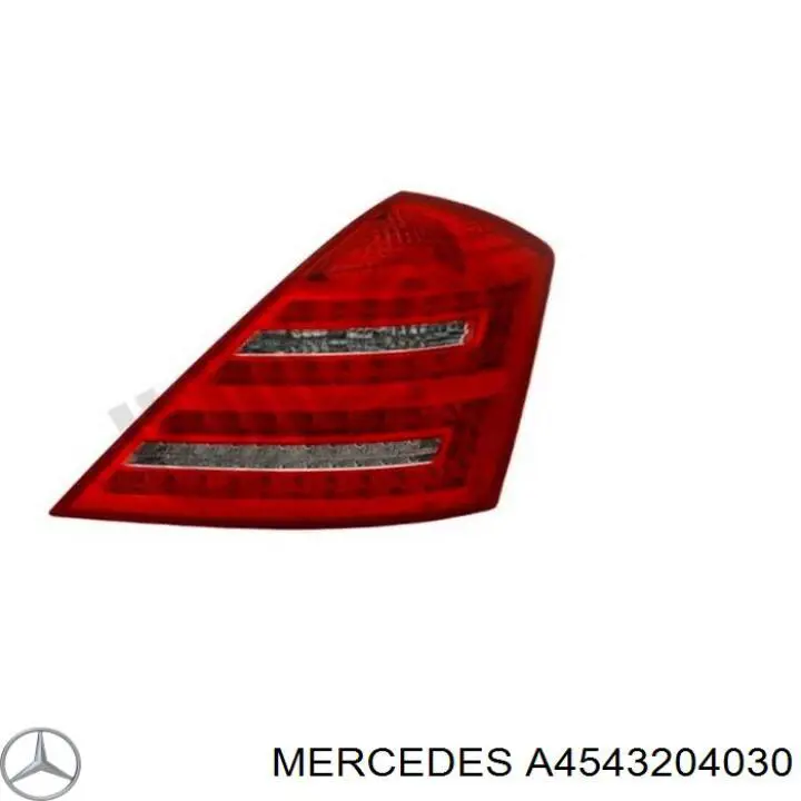 Амортизатор передній, правий A4543204030 Mercedes