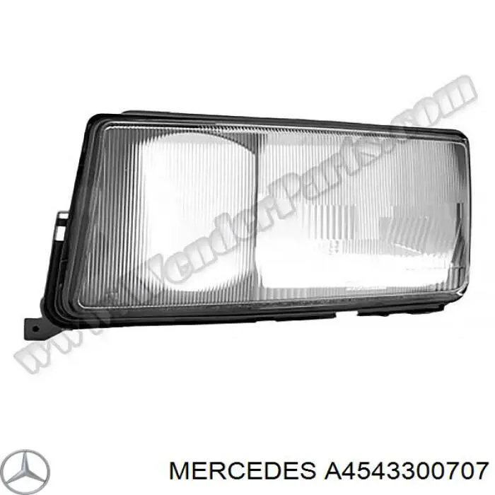 Купити A4543300707 Mercedes Лівий важіль передній нижній підвіски