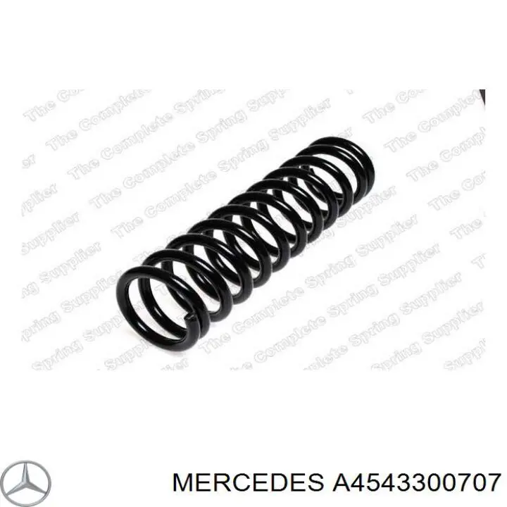 Важіль передньої підвіски нижній, лівий A4543300707 Mercedes