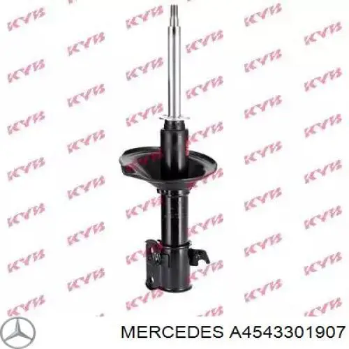 Купити A4543301907 Mercedes Лівий важіль передній нижній підвіски