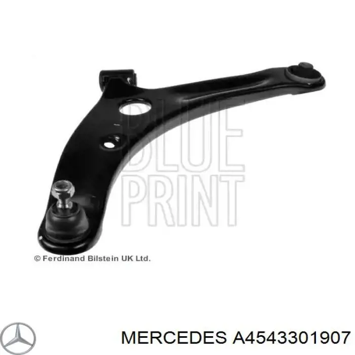 Важіль передній лівий Mercedes A4543301907 ціна, від 37.19 USD