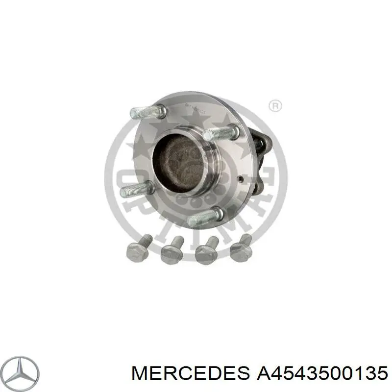 A4543500135 Mercedes Маточина задня