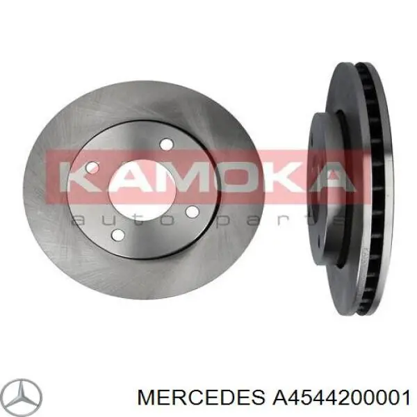 Диск переднього гальма Mercedes A4544200001 ціна, від 30.59 USD