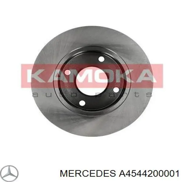 A4544200001 Mercedes диск гальмівний передній