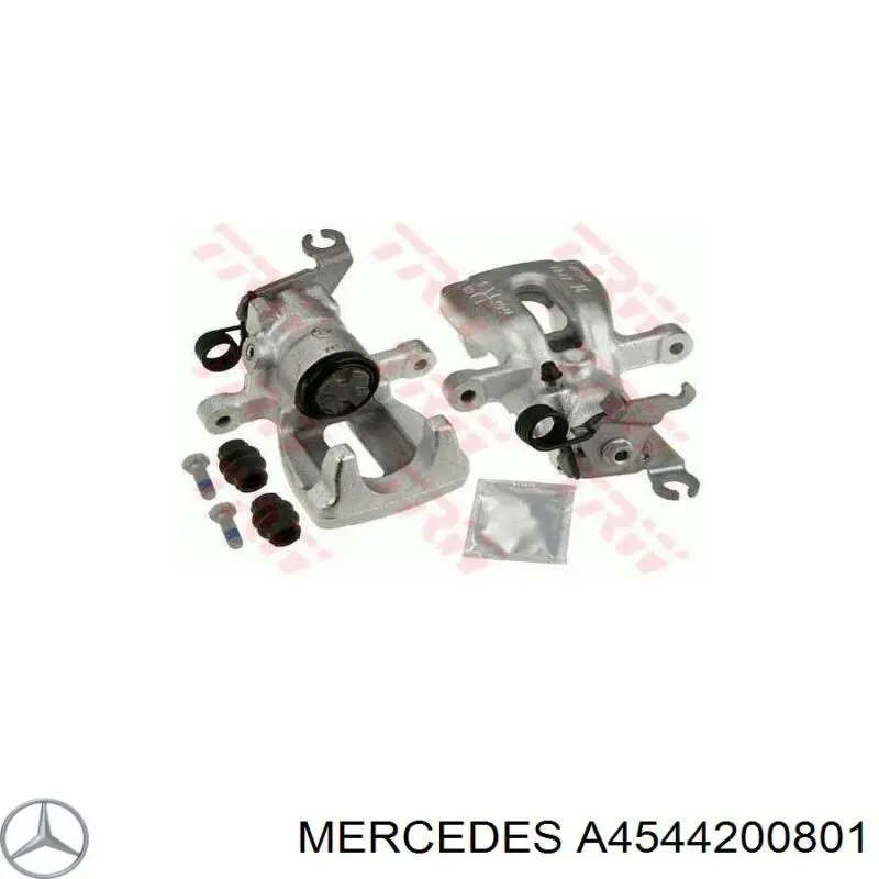 A4544200801 Mercedes Супорт гальмівний задній правий