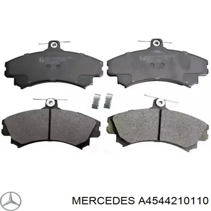 A4544210110 Mercedes Передні гальмівні колодки